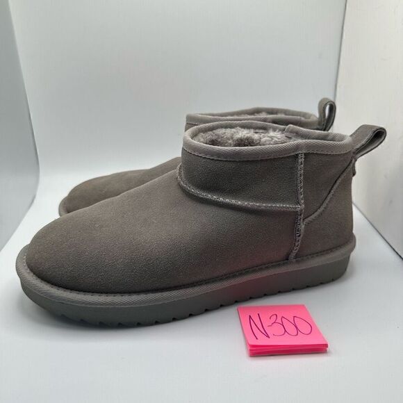 CUSHIONAIRE Women's pull on boot 8 GRAY - Picture 3 of 7